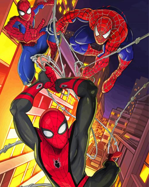 Spider Man No Way Home - Diamond Painting 